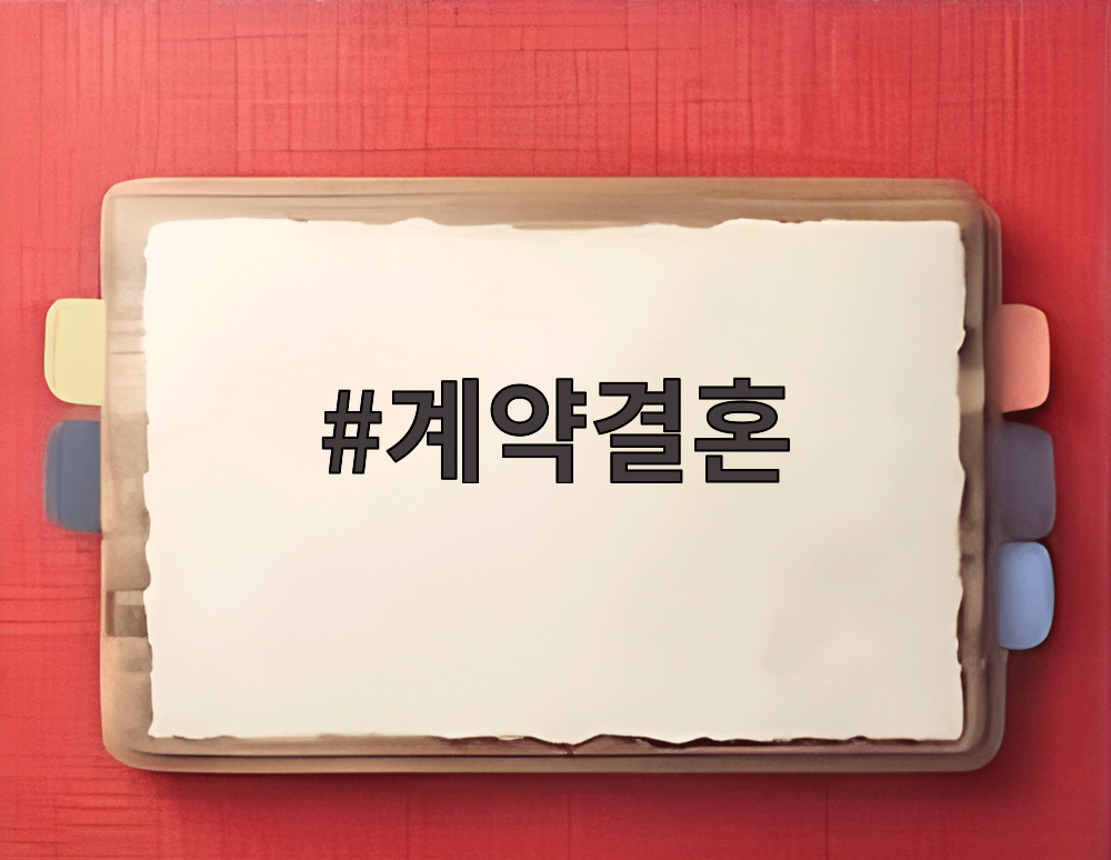 계약결혼