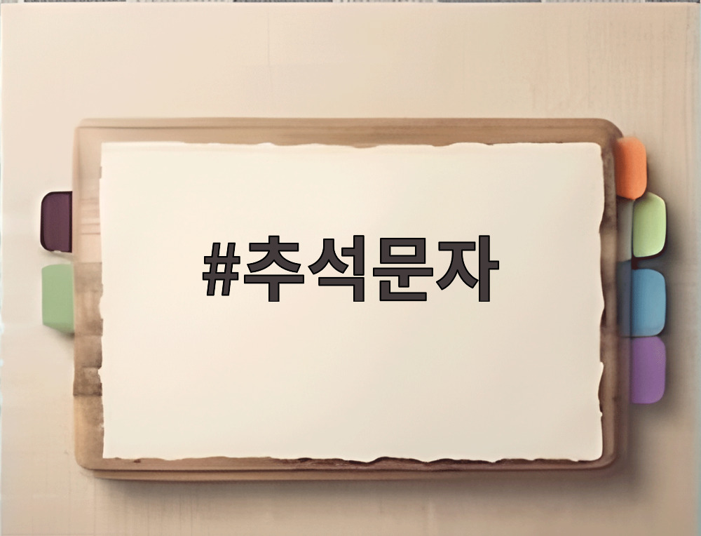 추석문자