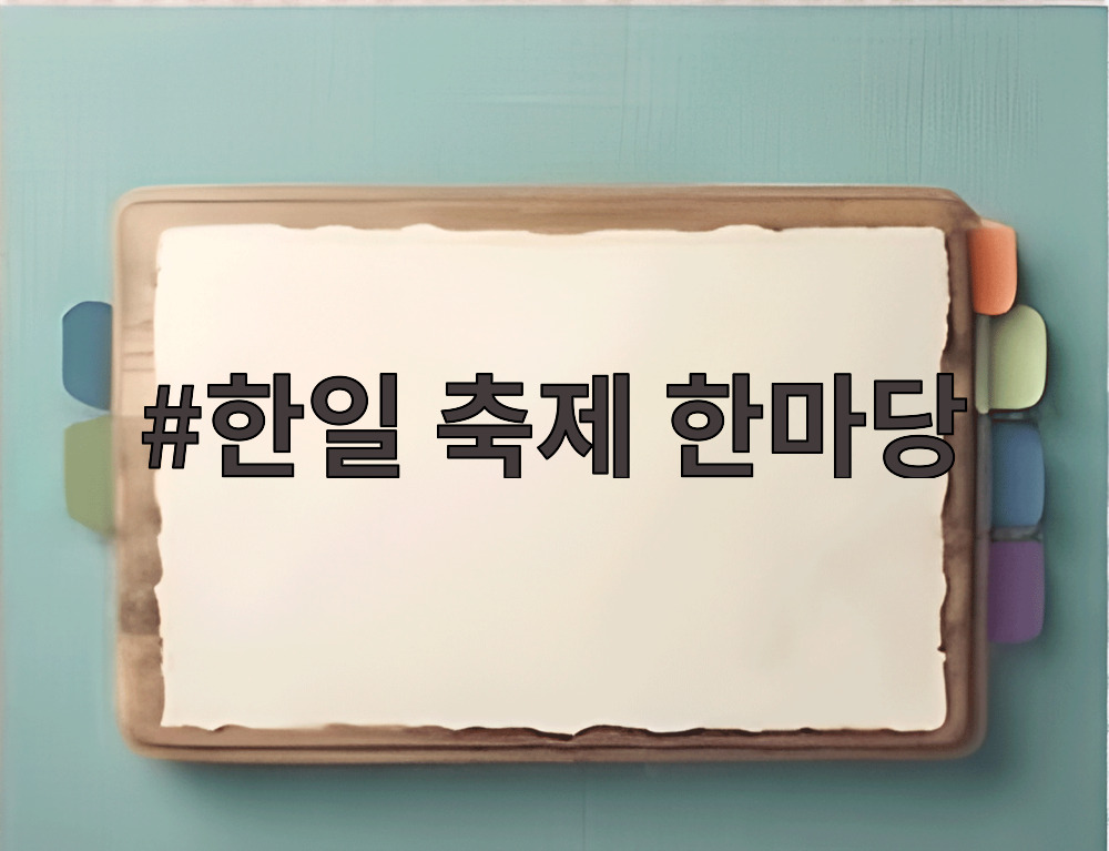 한일 축제 한마당