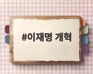 이재명 개혁