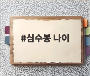 심수봉 나이