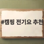 캠핑 전기요 추천 올바른 선택을 위한 완벽 비교와 안전 사용법 캠핑 전기요 추천