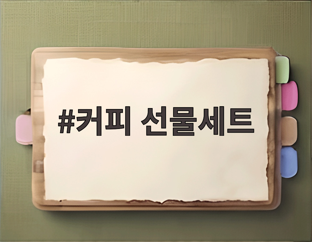 커피 선물세트