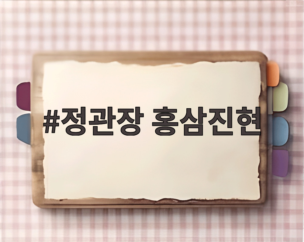 정관장 홍삼진현