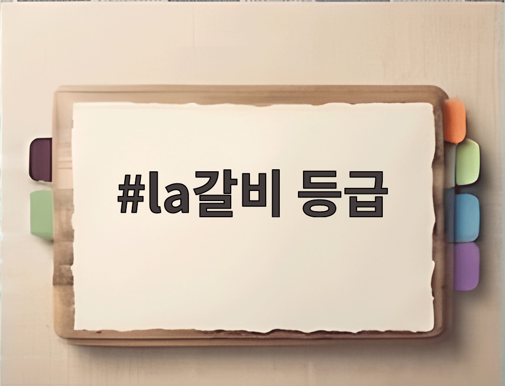 la갈비 등급