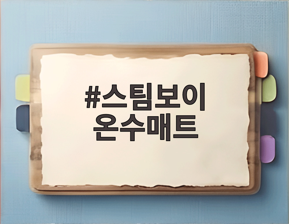 스팀보이 온수매트