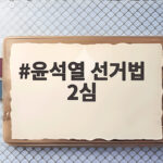 윤석열 선거법 2심 결심 연기 국민의힘 397억 반환은 윤석열 선거법 2심