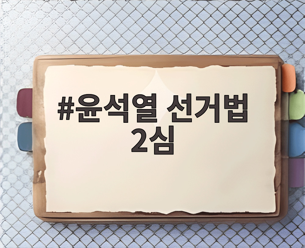 윤석열 선거법 2심