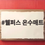 웰퍼스 온수매트 사용법과 관리로 따뜻한 겨울 보내는 방법 웰퍼스 온수매트