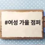 여성 가을 점퍼 고르기 아침저녁 쌀쌀한 날씨에 딱 맞는 선택 여성 가을 점퍼