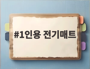 1인용 전기매트