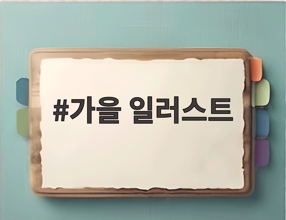 가을 일러스트