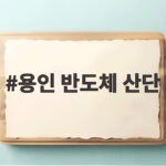 용인 반도체 산단 10월 첫 삽 2028년 팹 1호기 착공 목표 용인 반도체 산단
