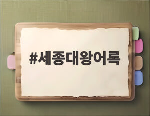세종대왕어록