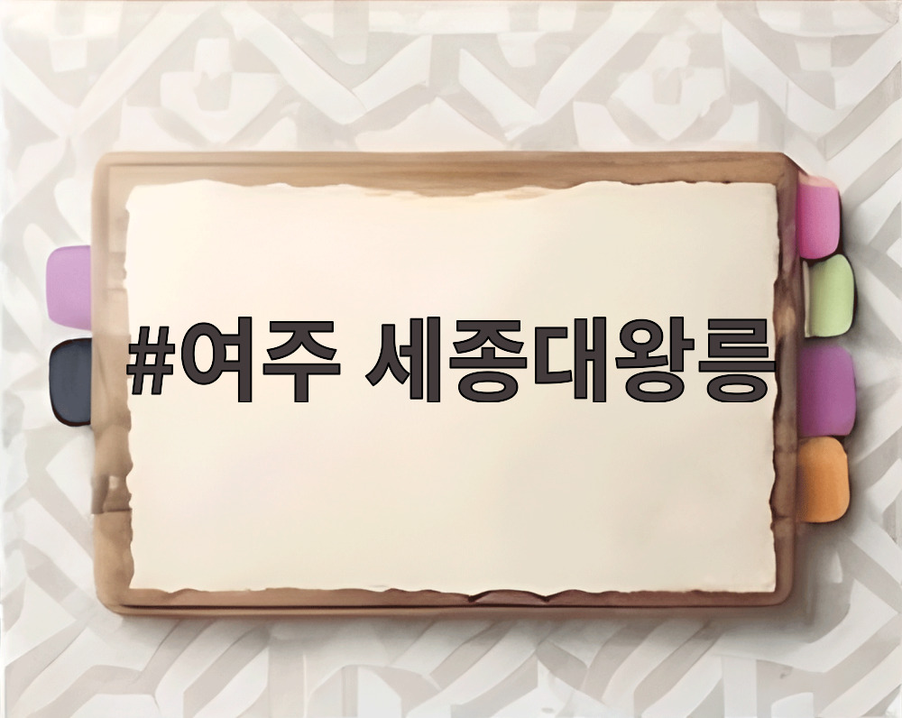 여주 세종대왕릉