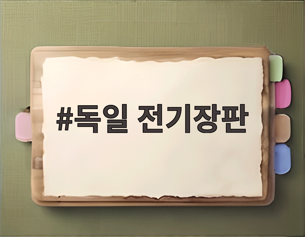 독일 전기장판