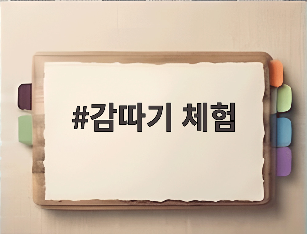 감따기 체험