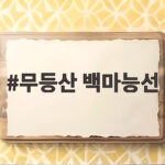 무등산 백마능선 가을 억새 산행 이렇게 준비하세요 무등산 백마능선