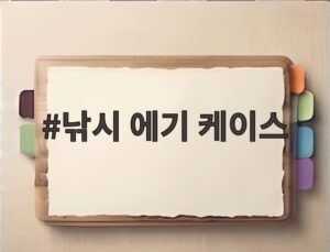 낚시 에기 케이스