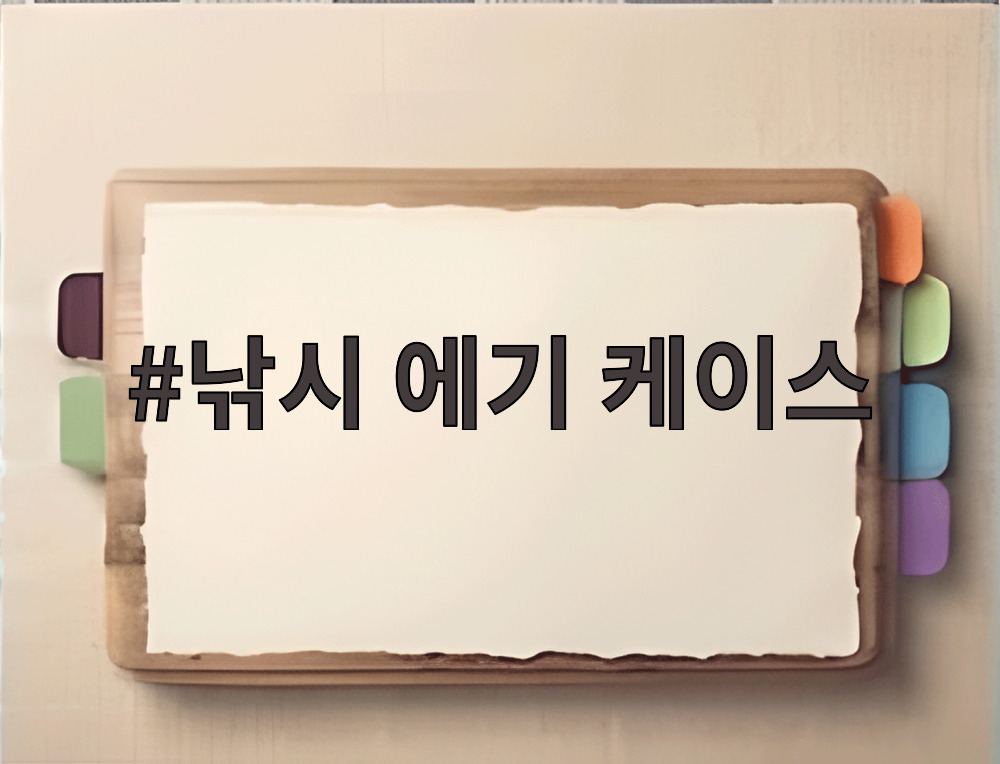 낚시 에기 케이스