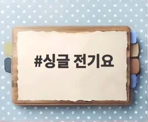싱글 전기요