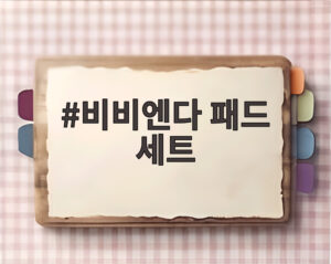 비비엔다 패드 세트