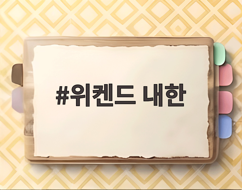 위켄드 내한