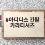 아디다스 긴팔 카라티셔츠 하나만 입어도 완성되는 가을 코디 아디다스 긴팔 카라티셔츠