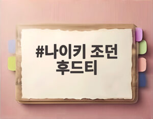 나이키 조던 후드티