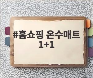 홈쇼핑 온수매트 1+1