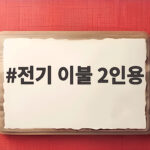 전기 이불 2인용 침대 위에서 겨울을 편안하게 지내는 법 전기 이불 2인용
