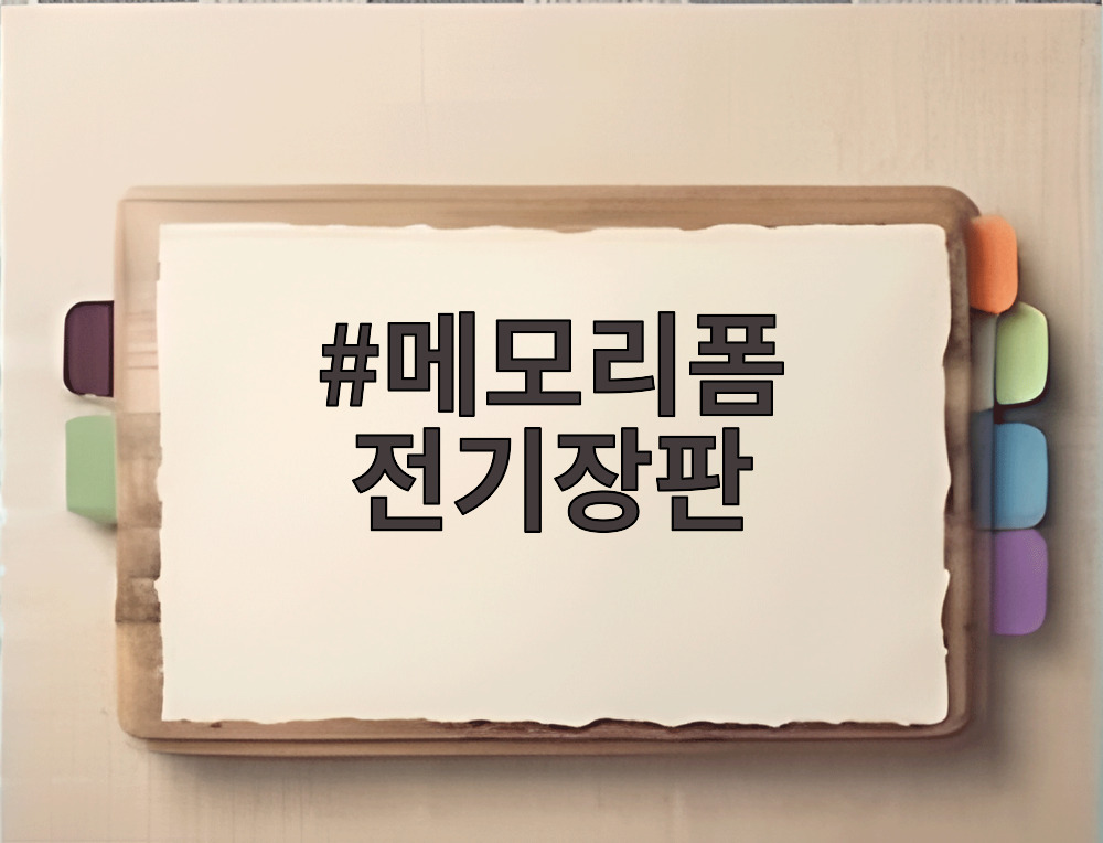 메모리폼 전기장판
