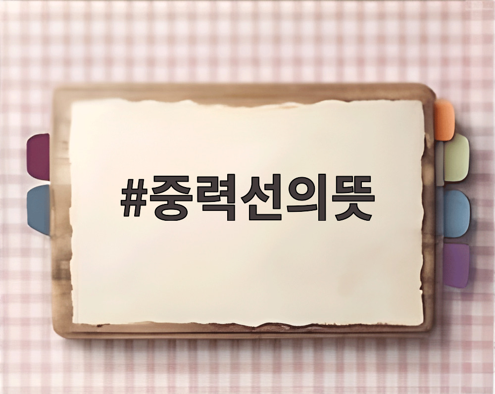 중력선의뜻