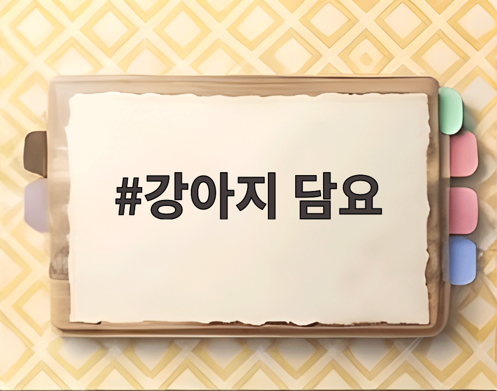 강아지 담요