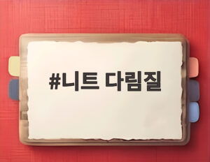 니트 다림질