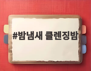 밤냄새 클렌징밤
