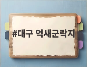 대구 억새군락지