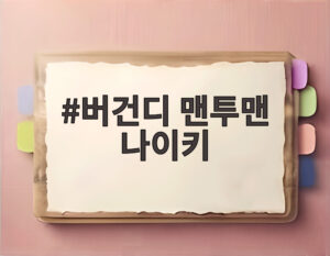 버건디 맨투맨 나이키