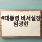 대통령 비서실장 임광현 전격 인선 이유와 국세청장 시절 성과 총정리 대통령 비서실장 임광현