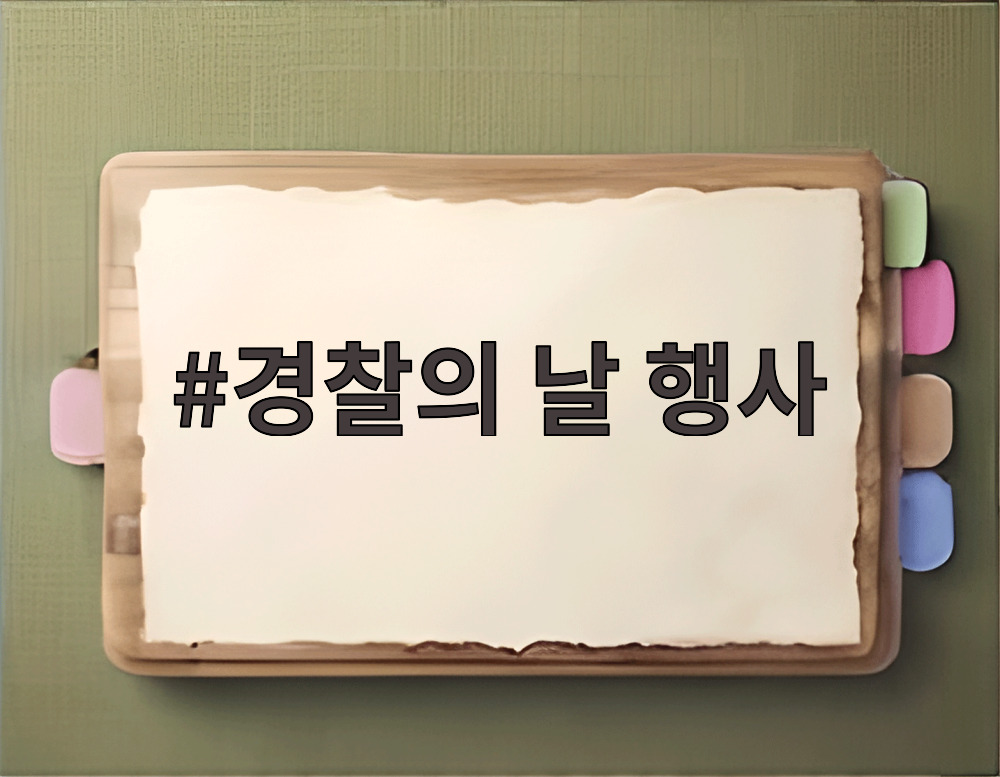 경찰의 날 행사