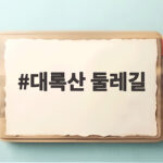 대록산 둘레길 걷다 만난 제주 가을 억새 풍경 대록산 둘레길