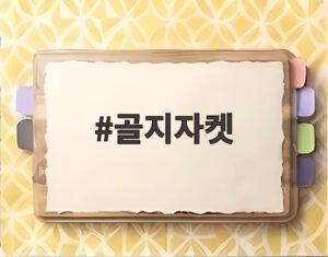 골지자켓