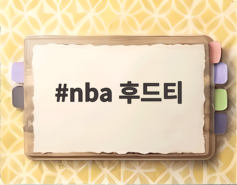 nba 후드티