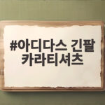 아디다스 긴팔 카라티셔츠 가을에 입으면 코디가 쉬워지는 이유 아디다스 긴팔 카라티셔츠