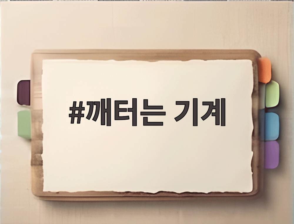 깨터는 기계