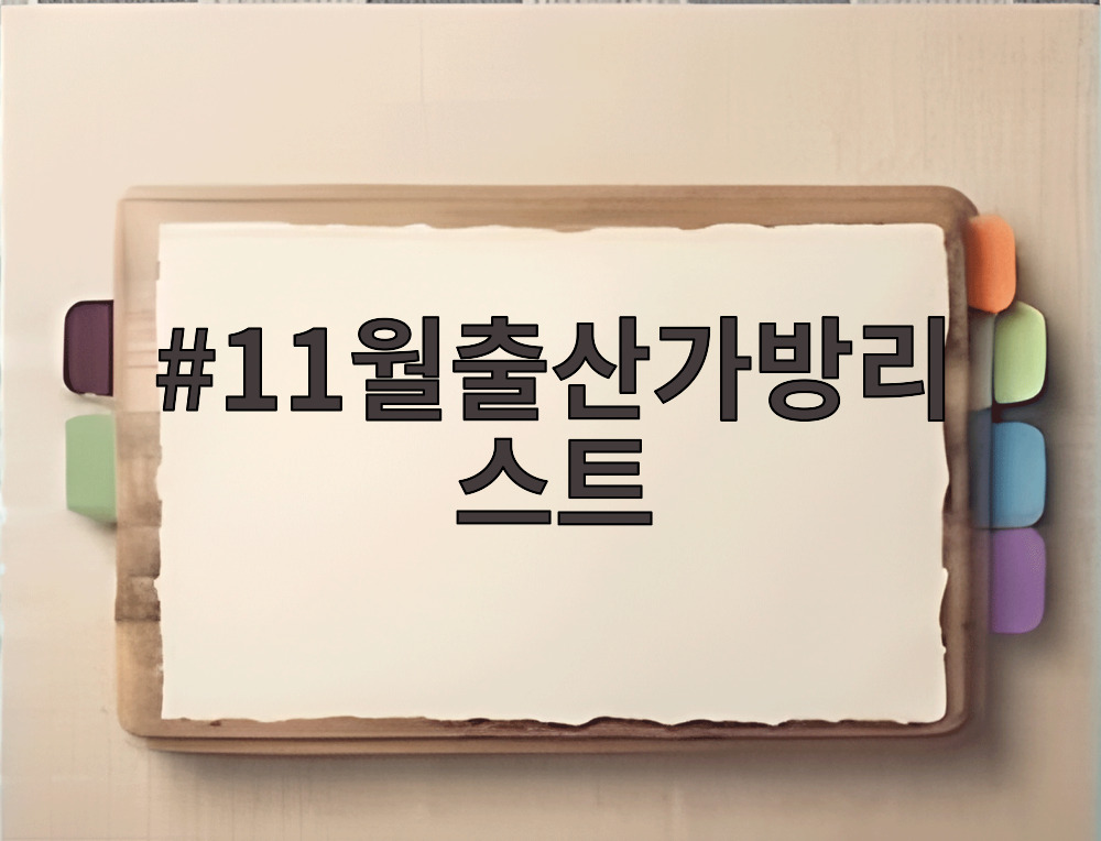 11월출산가방리스트