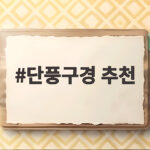 단풍구경 추천