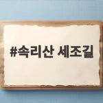 속리산 세조길