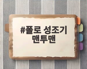 폴로 성조기 맨투맨