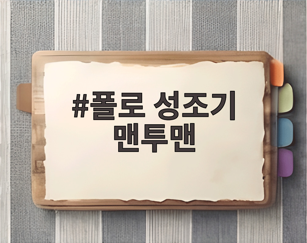 폴로 성조기 맨투맨
